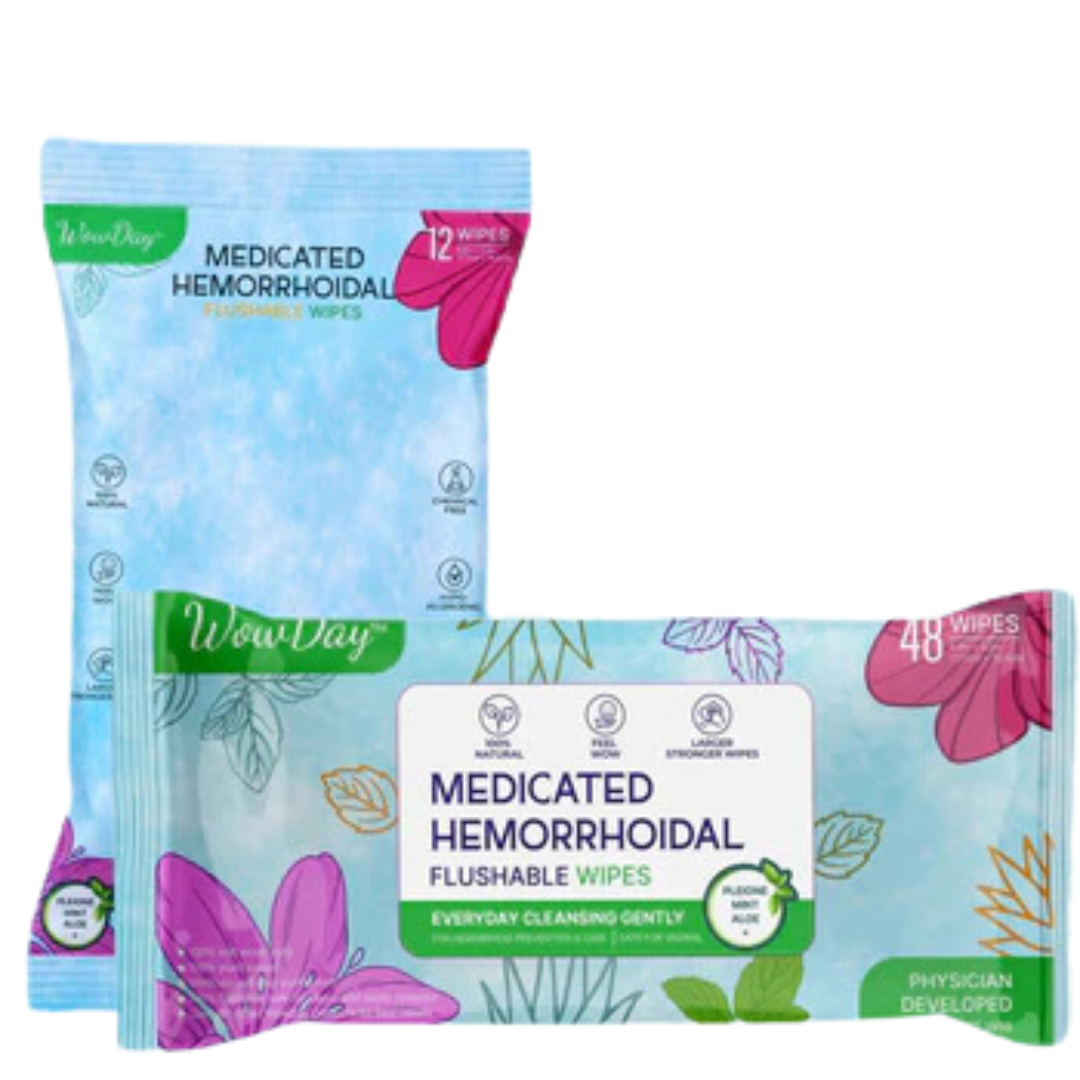 Pack 5 Medicated Wipes (48 sheets) with 2 Bonus Travel Packs - Out of Stock till June 25