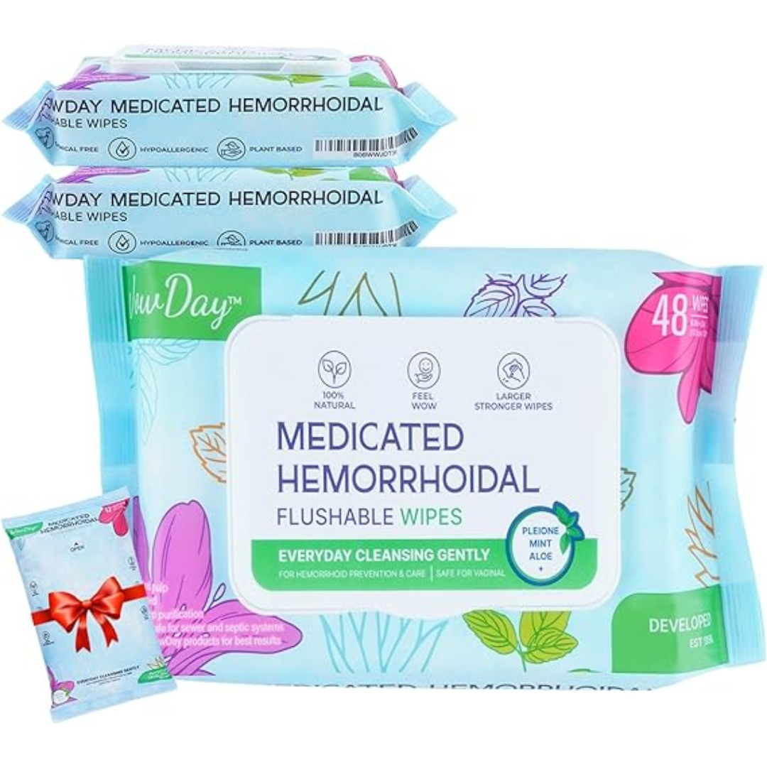 Pack 3 Medicated Wipes (48 sheets) with 1 Bonus Travel Pack - Out of Stock till Aug 10,2025