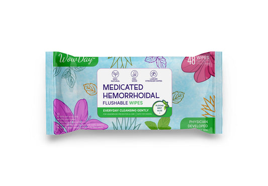 One Pack of Medicated Wipes for Hemorrhoid